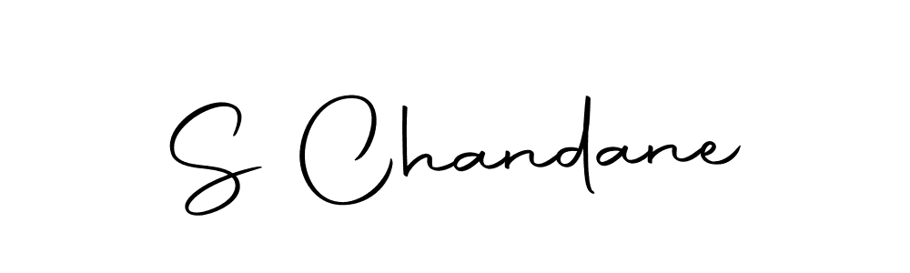 Create a beautiful signature design for name S Chandane. With this signature (Autography-DOLnW) fonts, you can make a handwritten signature for free. S Chandane signature style 10 images and pictures png