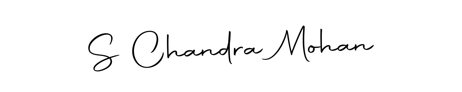 if you are searching for the best signature style for your name S Chandra Mohan. so please give up your signature search. here we have designed multiple signature styles  using Autography-DOLnW. S Chandra Mohan signature style 10 images and pictures png