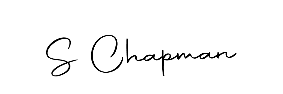 Make a beautiful signature design for name S Chapman. With this signature (Autography-DOLnW) style, you can create a handwritten signature for free. S Chapman signature style 10 images and pictures png