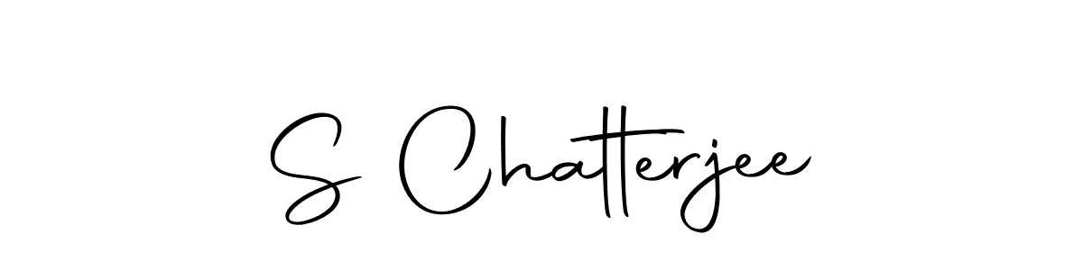 Create a beautiful signature design for name S Chatterjee. With this signature (Autography-DOLnW) fonts, you can make a handwritten signature for free. S Chatterjee signature style 10 images and pictures png