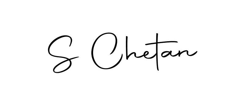 How to make S Chetan name signature. Use Autography-DOLnW style for creating short signs online. This is the latest handwritten sign. S Chetan signature style 10 images and pictures png