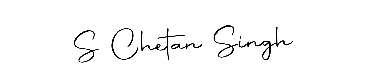 Create a beautiful signature design for name S Chetan Singh. With this signature (Autography-DOLnW) fonts, you can make a handwritten signature for free. S Chetan Singh signature style 10 images and pictures png