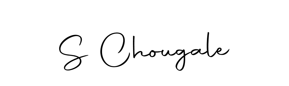 Design your own signature with our free online signature maker. With this signature software, you can create a handwritten (Autography-DOLnW) signature for name S Chougale. S Chougale signature style 10 images and pictures png