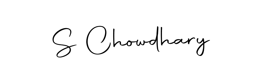 Make a beautiful signature design for name S Chowdhary. Use this online signature maker to create a handwritten signature for free. S Chowdhary signature style 10 images and pictures png