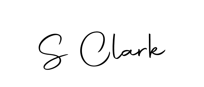Make a beautiful signature design for name S Clark. With this signature (Autography-DOLnW) style, you can create a handwritten signature for free. S Clark signature style 10 images and pictures png