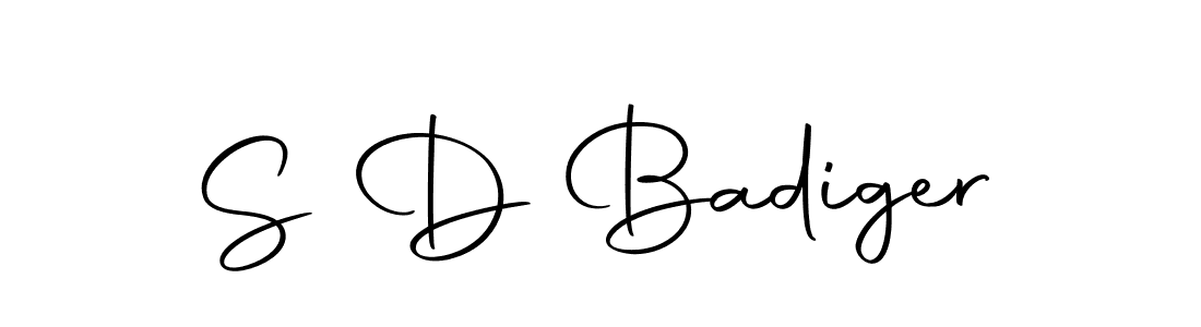 Here are the top 10 professional signature styles for the name S D Badiger. These are the best autograph styles you can use for your name. S D Badiger signature style 10 images and pictures png