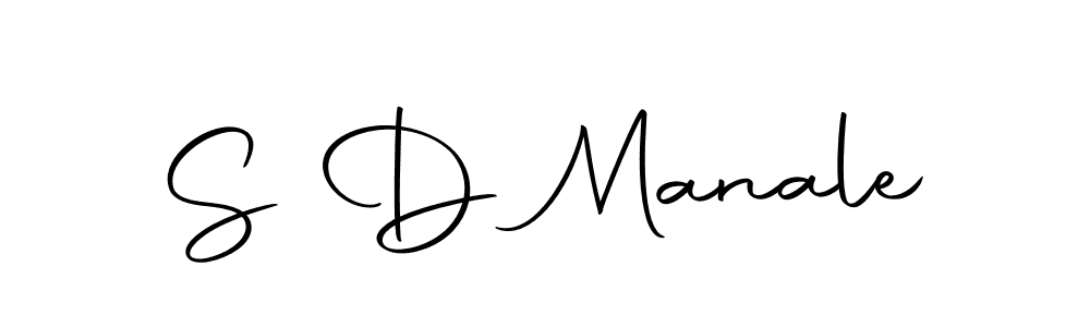 You should practise on your own different ways (Autography-DOLnW) to write your name (S D Manale) in signature. don't let someone else do it for you. S D Manale signature style 10 images and pictures png