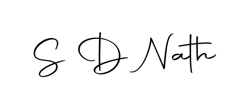 Make a beautiful signature design for name S D Nath. Use this online signature maker to create a handwritten signature for free. S D Nath signature style 10 images and pictures png