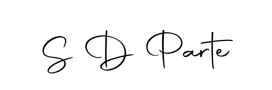 This is the best signature style for the S D Parte name. Also you like these signature font (Autography-DOLnW). Mix name signature. S D Parte signature style 10 images and pictures png