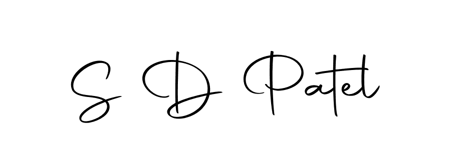 The best way (Autography-DOLnW) to make a short signature is to pick only two or three words in your name. The name S D Patel include a total of six letters. For converting this name. S D Patel signature style 10 images and pictures png