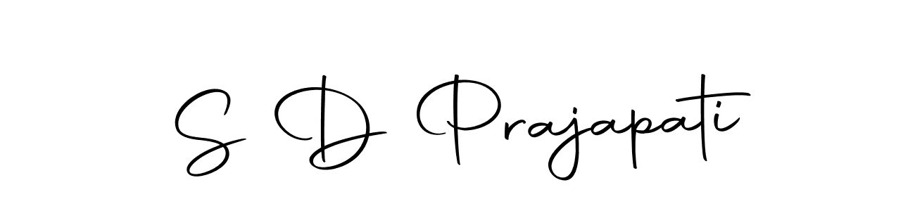 Design your own signature with our free online signature maker. With this signature software, you can create a handwritten (Autography-DOLnW) signature for name S D Prajapati. S D Prajapati signature style 10 images and pictures png