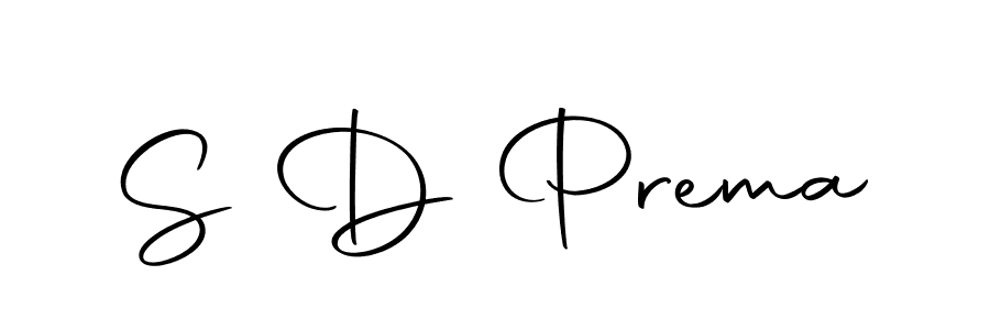 Also we have S D Prema name is the best signature style. Create professional handwritten signature collection using Autography-DOLnW autograph style. S D Prema signature style 10 images and pictures png