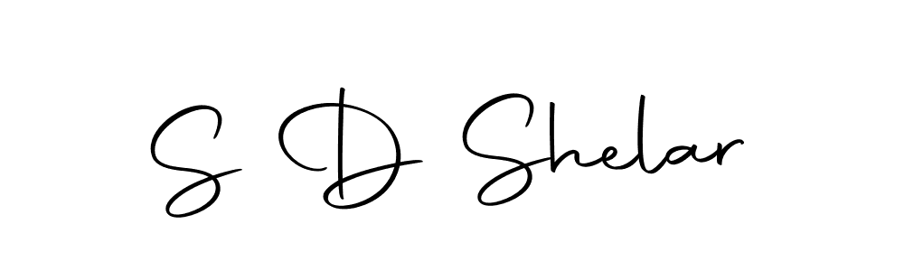 S D Shelar stylish signature style. Best Handwritten Sign (Autography-DOLnW) for my name. Handwritten Signature Collection Ideas for my name S D Shelar. S D Shelar signature style 10 images and pictures png