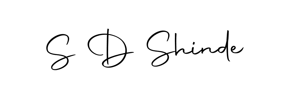 Design your own signature with our free online signature maker. With this signature software, you can create a handwritten (Autography-DOLnW) signature for name S D Shinde. S D Shinde signature style 10 images and pictures png