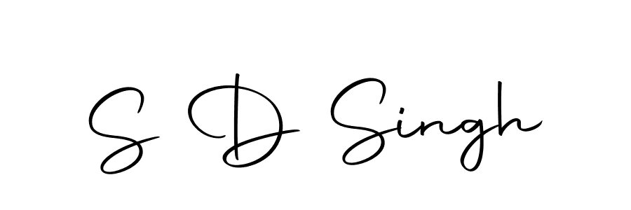 Use a signature maker to create a handwritten signature online. With this signature software, you can design (Autography-DOLnW) your own signature for name S D Singh. S D Singh signature style 10 images and pictures png