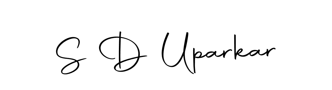 if you are searching for the best signature style for your name S D Uparkar. so please give up your signature search. here we have designed multiple signature styles  using Autography-DOLnW. S D Uparkar signature style 10 images and pictures png