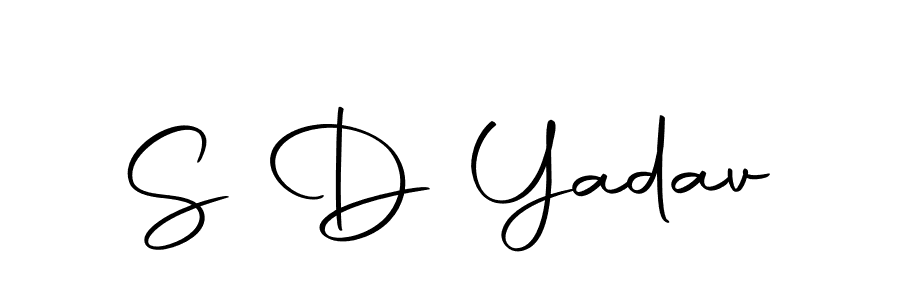 How to make S D Yadav name signature. Use Autography-DOLnW style for creating short signs online. This is the latest handwritten sign. S D Yadav signature style 10 images and pictures png