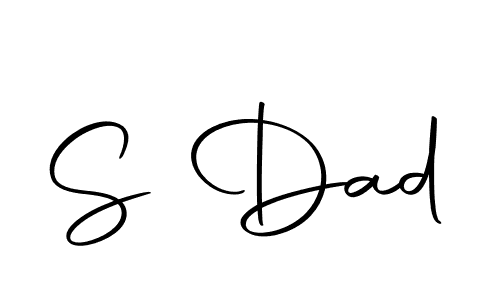 Design your own signature with our free online signature maker. With this signature software, you can create a handwritten (Autography-DOLnW) signature for name S Dad. S Dad signature style 10 images and pictures png