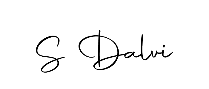 How to make S Dalvi signature? Autography-DOLnW is a professional autograph style. Create handwritten signature for S Dalvi name. S Dalvi signature style 10 images and pictures png