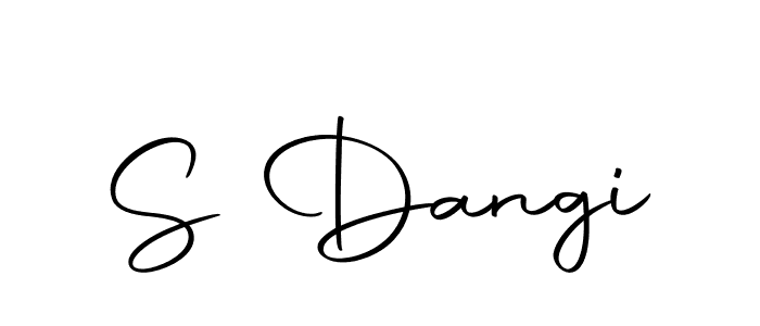 How to make S Dangi name signature. Use Autography-DOLnW style for creating short signs online. This is the latest handwritten sign. S Dangi signature style 10 images and pictures png