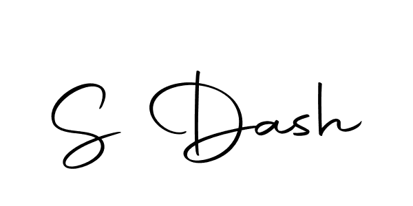 S Dash stylish signature style. Best Handwritten Sign (Autography-DOLnW) for my name. Handwritten Signature Collection Ideas for my name S Dash. S Dash signature style 10 images and pictures png