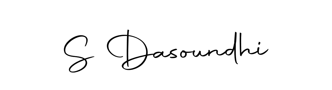 You can use this online signature creator to create a handwritten signature for the name S Dasoundhi. This is the best online autograph maker. S Dasoundhi signature style 10 images and pictures png