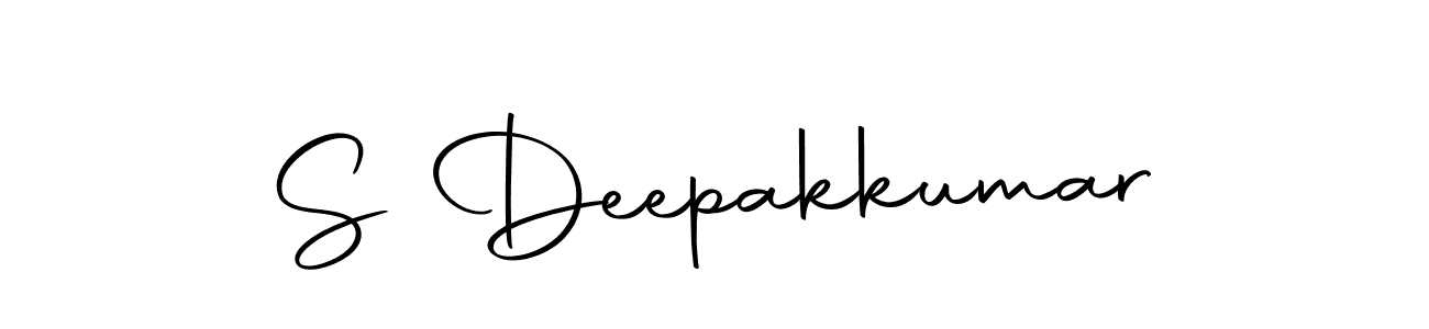 Make a beautiful signature design for name S Deepakkumar. Use this online signature maker to create a handwritten signature for free. S Deepakkumar signature style 10 images and pictures png