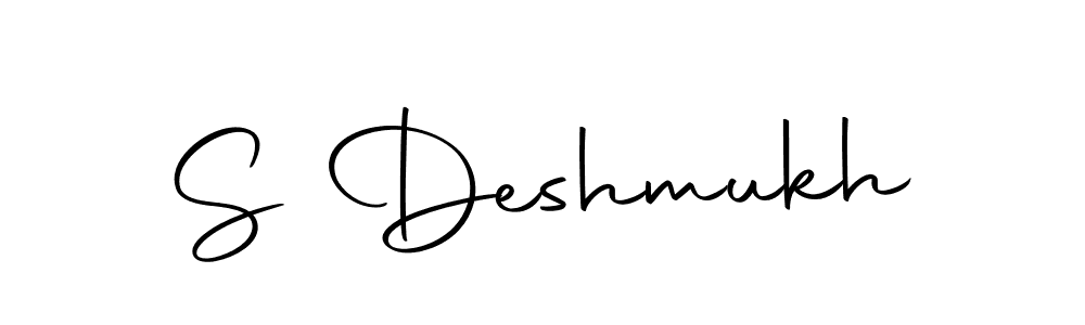 Make a short S Deshmukh signature style. Manage your documents anywhere anytime using Autography-DOLnW. Create and add eSignatures, submit forms, share and send files easily. S Deshmukh signature style 10 images and pictures png