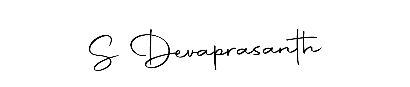 Use a signature maker to create a handwritten signature online. With this signature software, you can design (Autography-DOLnW) your own signature for name S Devaprasanth. S Devaprasanth signature style 10 images and pictures png