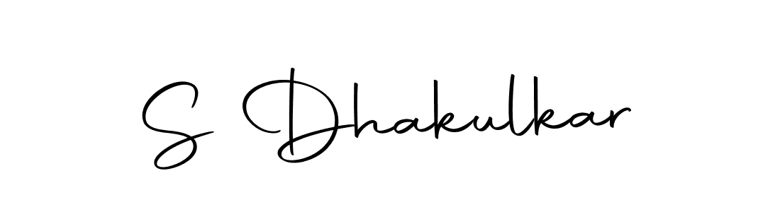 How to make S Dhakulkar signature? Autography-DOLnW is a professional autograph style. Create handwritten signature for S Dhakulkar name. S Dhakulkar signature style 10 images and pictures png
