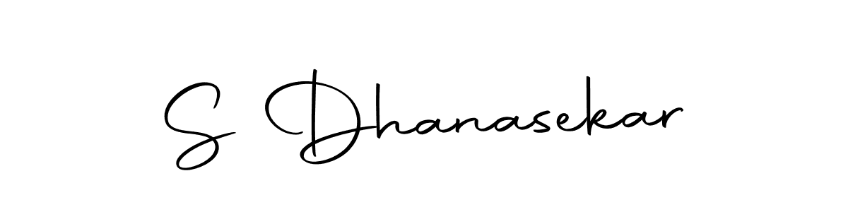 How to make S Dhanasekar signature? Autography-DOLnW is a professional autograph style. Create handwritten signature for S Dhanasekar name. S Dhanasekar signature style 10 images and pictures png