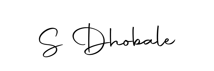 Make a beautiful signature design for name S Dhobale. With this signature (Autography-DOLnW) style, you can create a handwritten signature for free. S Dhobale signature style 10 images and pictures png