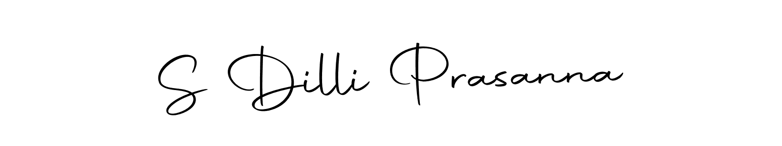 Make a beautiful signature design for name S Dilli Prasanna. With this signature (Autography-DOLnW) style, you can create a handwritten signature for free. S Dilli Prasanna signature style 10 images and pictures png