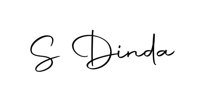 Use a signature maker to create a handwritten signature online. With this signature software, you can design (Autography-DOLnW) your own signature for name S Dinda. S Dinda signature style 10 images and pictures png