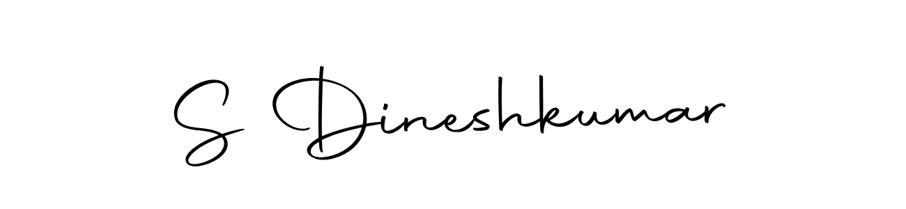 The best way (Autography-DOLnW) to make a short signature is to pick only two or three words in your name. The name S Dineshkumar include a total of six letters. For converting this name. S Dineshkumar signature style 10 images and pictures png