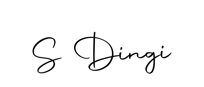 Make a beautiful signature design for name S Dingi. Use this online signature maker to create a handwritten signature for free. S Dingi signature style 10 images and pictures png