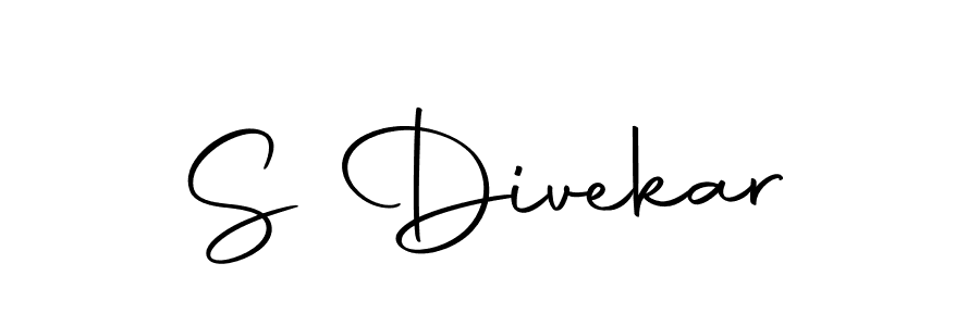 Use a signature maker to create a handwritten signature online. With this signature software, you can design (Autography-DOLnW) your own signature for name S Divekar. S Divekar signature style 10 images and pictures png