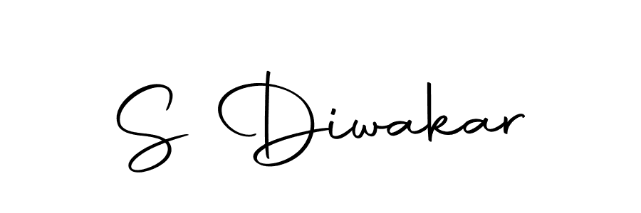 The best way (Autography-DOLnW) to make a short signature is to pick only two or three words in your name. The name S Diwakar include a total of six letters. For converting this name. S Diwakar signature style 10 images and pictures png