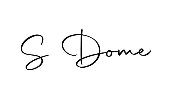 Also we have S Dome name is the best signature style. Create professional handwritten signature collection using Autography-DOLnW autograph style. S Dome signature style 10 images and pictures png