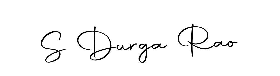 The best way (Autography-DOLnW) to make a short signature is to pick only two or three words in your name. The name S Durga Rao include a total of six letters. For converting this name. S Durga Rao signature style 10 images and pictures png