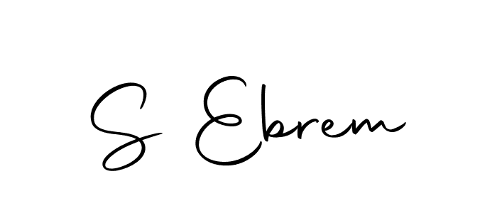 How to make S Ebrem signature? Autography-DOLnW is a professional autograph style. Create handwritten signature for S Ebrem name. S Ebrem signature style 10 images and pictures png