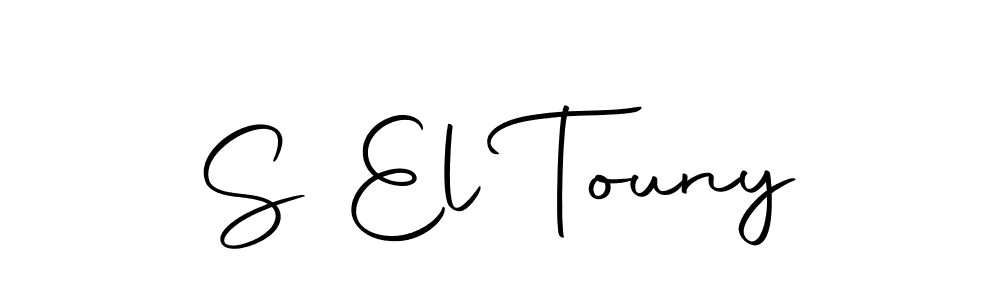 How to Draw S El Touny signature style? Autography-DOLnW is a latest design signature styles for name S El Touny. S El Touny signature style 10 images and pictures png