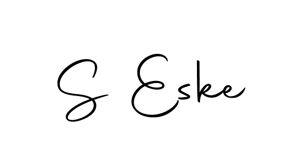 Make a beautiful signature design for name S Eske. With this signature (Autography-DOLnW) style, you can create a handwritten signature for free. S Eske signature style 10 images and pictures png