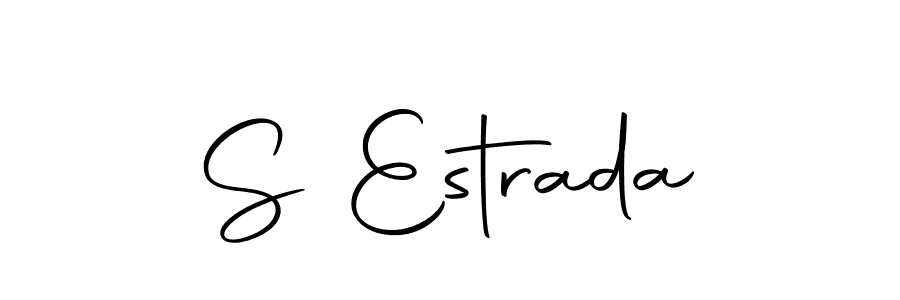 Make a beautiful signature design for name S Estrada. With this signature (Autography-DOLnW) style, you can create a handwritten signature for free. S Estrada signature style 10 images and pictures png