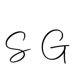 Design your own signature with our free online signature maker. With this signature software, you can create a handwritten (Autography-DOLnW) signature for name S G. S G signature style 10 images and pictures png