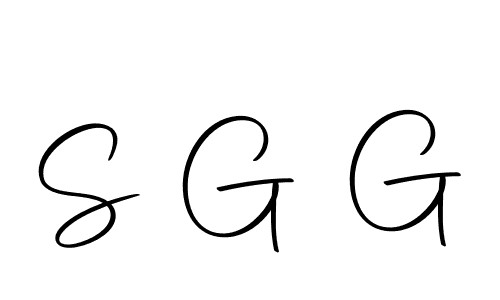 How to make S G G signature? Autography-DOLnW is a professional autograph style. Create handwritten signature for S G G name. S G G signature style 10 images and pictures png