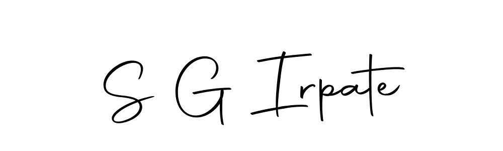 Make a short S G Irpate signature style. Manage your documents anywhere anytime using Autography-DOLnW. Create and add eSignatures, submit forms, share and send files easily. S G Irpate signature style 10 images and pictures png