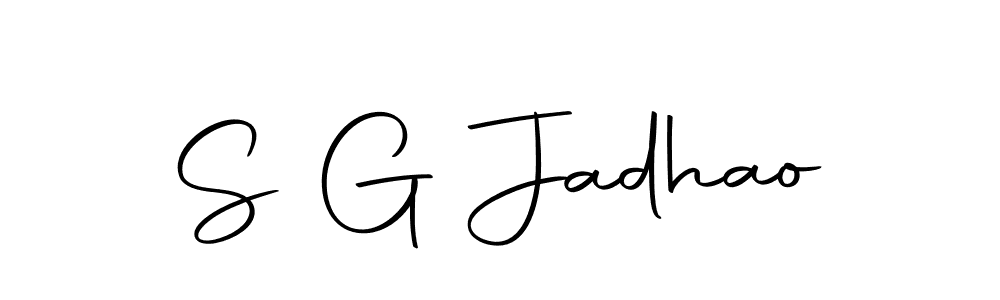 This is the best signature style for the S G Jadhao name. Also you like these signature font (Autography-DOLnW). Mix name signature. S G Jadhao signature style 10 images and pictures png