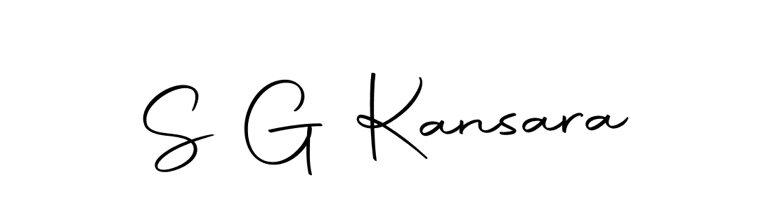 Make a short S G Kansara signature style. Manage your documents anywhere anytime using Autography-DOLnW. Create and add eSignatures, submit forms, share and send files easily. S G Kansara signature style 10 images and pictures png