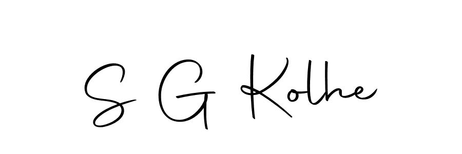 You can use this online signature creator to create a handwritten signature for the name S G Kolhe. This is the best online autograph maker. S G Kolhe signature style 10 images and pictures png